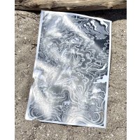 オーピーさん直買付アイテム 20枚限定 OPIE ORTIZ Original Flash Poster / Fly Skull Sun