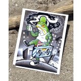 オーピーさん直買付アイテム 19枚限定 OPIE ORTIZ Original Flash Poster / Stereo Flogman 