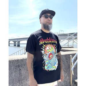 画像2: カリフォルニア買付アイテム 送料無料 SUBLIME / Fish Tシャツ ブラック