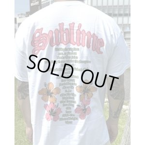 画像7: カリフォルニア買付アイテム 送料無料 SUBLIME / Floral Tシャツ ホワイト