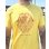 画像1: オーピーさん直買付アイテム 送料無料 DGWD / MAIZE MAN FACE 半袖Tシャツ マスタード artwork by ILLSYNAPSE (1)