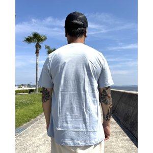 画像6: オーピーさん直買付アイテム 送料無料 DGWD / BLUE DAGGER OWL 半袖Tシャツ ライトブルー Artwork by MR. LEE