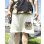 画像3: カリフォルニア買付アイテム 送料無料 Lサイズ4枚限定 SUBLIME / 40oz Sun LBC スウェットショーツ カーキ (3)
