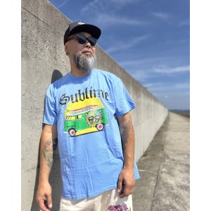 画像6: カリフォルニア買付アイテム 送料無料 SUBLIME / Bus Tシャツ ライトブルー