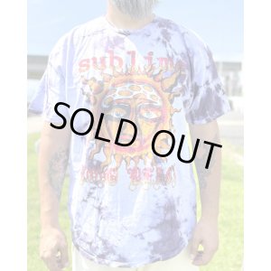 画像1: カリフォルニア買付アイテム 送料無料 2XLサイズラスト1枚で終了 SUBLIME / Sublime Sun タイダイTシャツ パープル