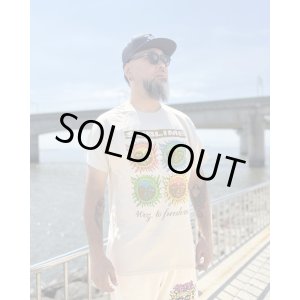 画像3: カリフォルニア買付アイテム 送料無料 SUBLIME / 40 oz. to Freedom Colorblock Tシャツ サンド