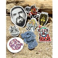 オーピーさん直買付アイテム 送料無料 スペシャル限定品 DGWD / OPIE ORTIZ 8枚組ステッカーパック