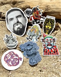 オーピーさん直買付アイテム 送料無料 スペシャル限定品 DGWD / OPIE ORTIZ 8枚組ステッカーパック