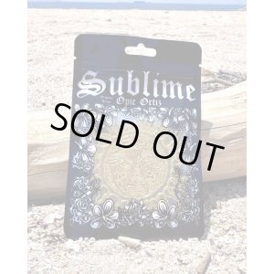 画像2: ラスト1個でSOLDOUT オーピーさん直買付アイテム 送料無料 ナンバリング入り 25個限定生産アイテム スーパーレア SUBLIME x OPIE ORTIZ LIMITED EDITION GOLD ENAMEL PIN