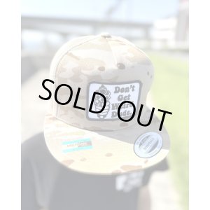 画像3: オーピーさん直買付アイテム 送料無料 ラスト2枚で終了 DGWD / GUN TALK スナップバックメッシュキャップ デザートカモ