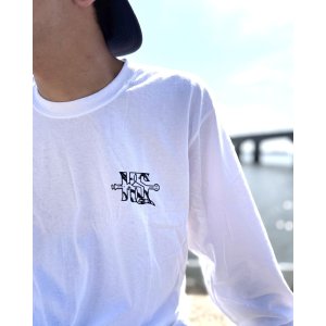 画像3: オーピーさん直買付アイテム 送料無料 限定Lサイズ2枚のみ KYLE SMITH / WTF 長袖Tシャツ ホワイト Artwork by OPIE ORTIZ
