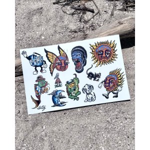 画像2: オーピーさん直買付アイテム 18枚限定 OPIE ORTIZ Original Flash Poster / Sun & Kappa...ect