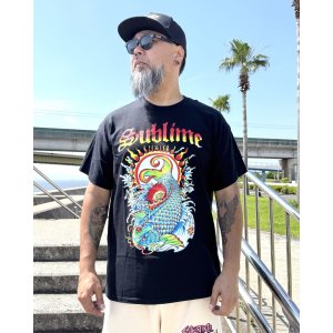 画像4: カリフォルニア買付アイテム 送料無料 SUBLIME / Fish Tシャツ ブラック