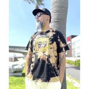 画像4: カリフォルニア買付アイテム 送料無料 SUBLIME / 40 Oz. To Freedom Sun ブリーチダイTシャツ ブラック