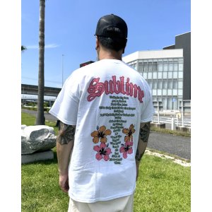 画像5: カリフォルニア買付アイテム 送料無料 SUBLIME / Floral Tシャツ ホワイト