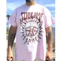 カリフォルニア買付アイテム 送料無料 SUBLIME / Pink Sun Tシャツ ライトピンク