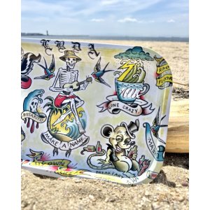 画像3: オーピーさん直買付アイテム 3枚限定 LONG BEACH DUB ALLSTARS / Tattoo Flash ローリングトレー