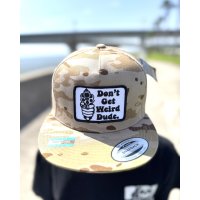 オーピーさん直買付アイテム 送料無料 DGWD / GUN TALK スナップバックメッシュキャップ デザートカモ