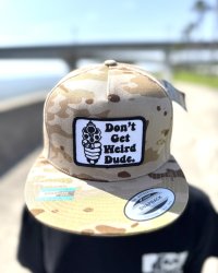 オーピーさん直買付アイテム 送料無料 DGWD / GUN TALK スナップバックメッシュキャップ デザートカモ
