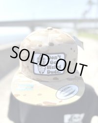 オーピーさん直買付アイテム 送料無料 ラスト2枚で終了 DGWD / GUN TALK スナップバックメッシュキャップ デザートカモ