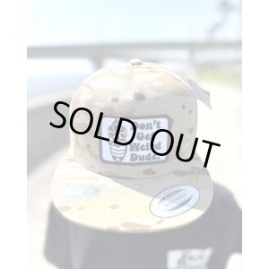 画像1: オーピーさん直買付アイテム 送料無料 ラスト2枚で終了 DGWD / GUN TALK スナップバックメッシュキャップ デザートカモ