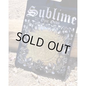 画像3: ラスト1個でSOLDOUT オーピーさん直買付アイテム 送料無料 ナンバリング入り 25個限定生産アイテム スーパーレア SUBLIME x OPIE ORTIZ LIMITED EDITION GOLD ENAMEL PIN