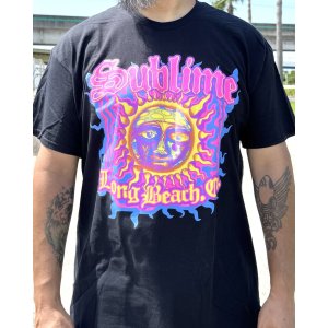画像1: カリフォルニア買付アイテム 送料無料 SUBLIME / Sunshine Tシャツ ブラック