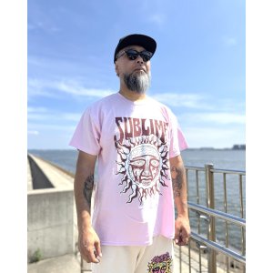 画像3: カリフォルニア買付アイテム 送料無料 SUBLIME / Pink Sun Tシャツ ライトピンク