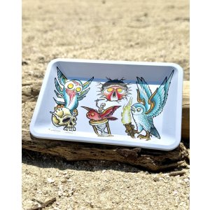 画像5: オーピーさん直買付アイテム DGWD / OWL TATTOO FLASH トレー Artwork by OPIE ORTIZ