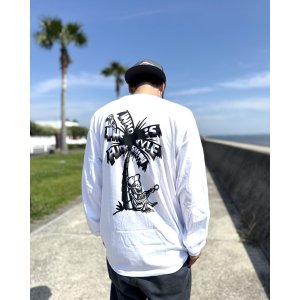 画像9: オーピーさん直買付アイテム 送料無料 限定Lサイズ2枚のみ KYLE SMITH / WTF 長袖Tシャツ ホワイト Artwork by OPIE ORTIZ