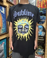 カリフォルニア買付アイテム 送料無料 SUBLIME / Sun Logo Tシャツ ブラック