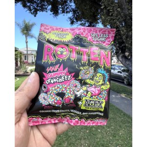 画像4: 限定生産 日本未発売 NOFX x ROTTEN / Sour Gummie Cruncheez Special Colloaboration サワーグミ