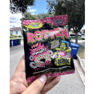 画像1: 限定生産 日本未発売 NOFX x ROTTEN / Sour Gummie Cruncheez Special Colloaboration サワーグミ