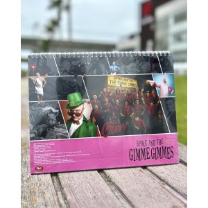 画像4: ファット・マイクさん直買い付けアイテム 4冊限定入荷 THE PUNK ROCK MUSEUM / Spike and The Gimme Gimmes 2026 カレンダー with フレキシブルレコード付き