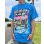 画像4: ファット・マイクさん直買い付けアイテム 送料無料 NOFX / "40 Years Of Fuckin Up" Movie Poster Tシャツ ブルー (4)