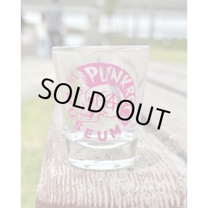 画像1: ファット・マイクさん直買い付けアイテム 2個のみの入荷 THE PUNK ROCK MUSEUM / Logo1 ショットグラス ピンク