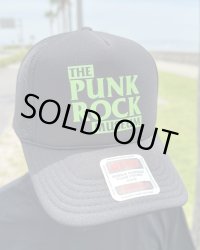 ファット・マイクさん直買い付けアイテム 送料無料 THE PUNK ROCK MUSEUM / Block Logo メッシュキャップ ブラック