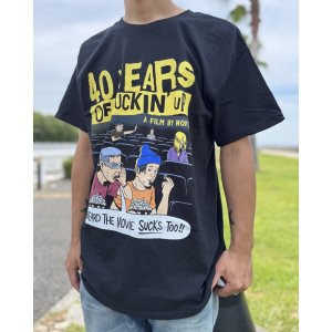 画像6: ファット・マイクさん直買い付けアイテム 送料無料 NOFX / "40 Years Of Fuckin Up" This Movie Sucks Tシャツ ブラック