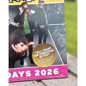画像3: ファット・マイクさん直買い付けアイテム 4冊限定入荷 THE PUNK ROCK MUSEUM / Spike and The Gimme Gimmes 2026 カレンダー with フレキシブルレコード付き