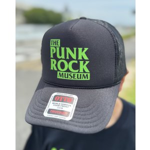 画像4: ファット・マイクさん直買い付けアイテム 送料無料 THE PUNK ROCK MUSEUM / Block Logo メッシュキャップ ブラック