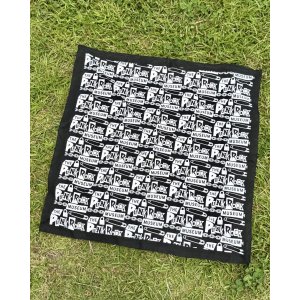 画像3: ファット・マイクさん直買い付けアイテム THE PUNK ROCK MUSEUM / Logo バンダナ ブラック