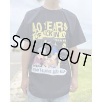 ファット・マイクさん直買い付けアイテム 送料無料 NOFX / "40 Years Of Fuckin Up" This Movie Sucks Tシャツ ブラック