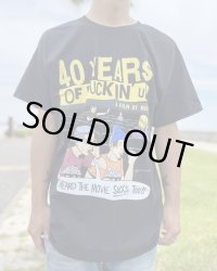 ファット・マイクさん直買い付けアイテム Mサイズ1枚のみ 送料無料 NOFX / "40 Years Of Fuckin Up" This Movie Sucks Tシャツ ブラック