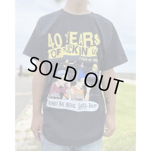 画像1: ファット・マイクさん直買い付けアイテム Mサイズ1枚のみ 送料無料 NOFX / "40 Years Of Fuckin Up" This Movie Sucks Tシャツ ブラック