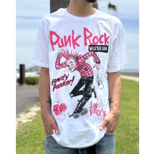 画像1: ファット・マイクさん直買い付けアイテム 送料無料 THE PUNK ROCK MUSEUM / Howdy Jerk Tシャツ ホワイト