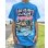画像1: ファット・マイクさん直買い付けアイテム 送料無料 NOFX / "40 Years Of Fuckin Up" Movie Poster Tシャツ ブルー (1)