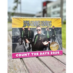 画像2: ファット・マイクさん直買い付けアイテム 4冊限定入荷 THE PUNK ROCK MUSEUM / Spike and The Gimme Gimmes 2026 カレンダー with フレキシブルレコード付き
