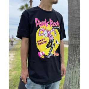 画像3: ファット・マイクさん直買い付けアイテム 送料無料 THE PUNK ROCK MUSEUM / Howdy Jerk Tシャツ ブラック