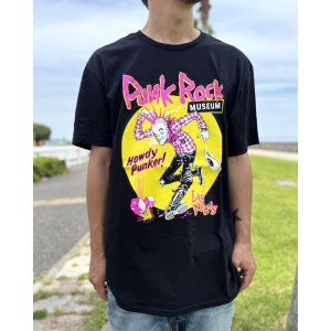 画像1: ファット・マイクさん直買い付けアイテム 送料無料 THE PUNK ROCK MUSEUM / Howdy Jerk Tシャツ ブラック