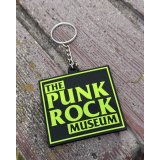 ファット・マイクさん直買い付けアイテム THE PUNK ROCK MUSEUM / Big Block Logo ラバーキーホルダー グリーン